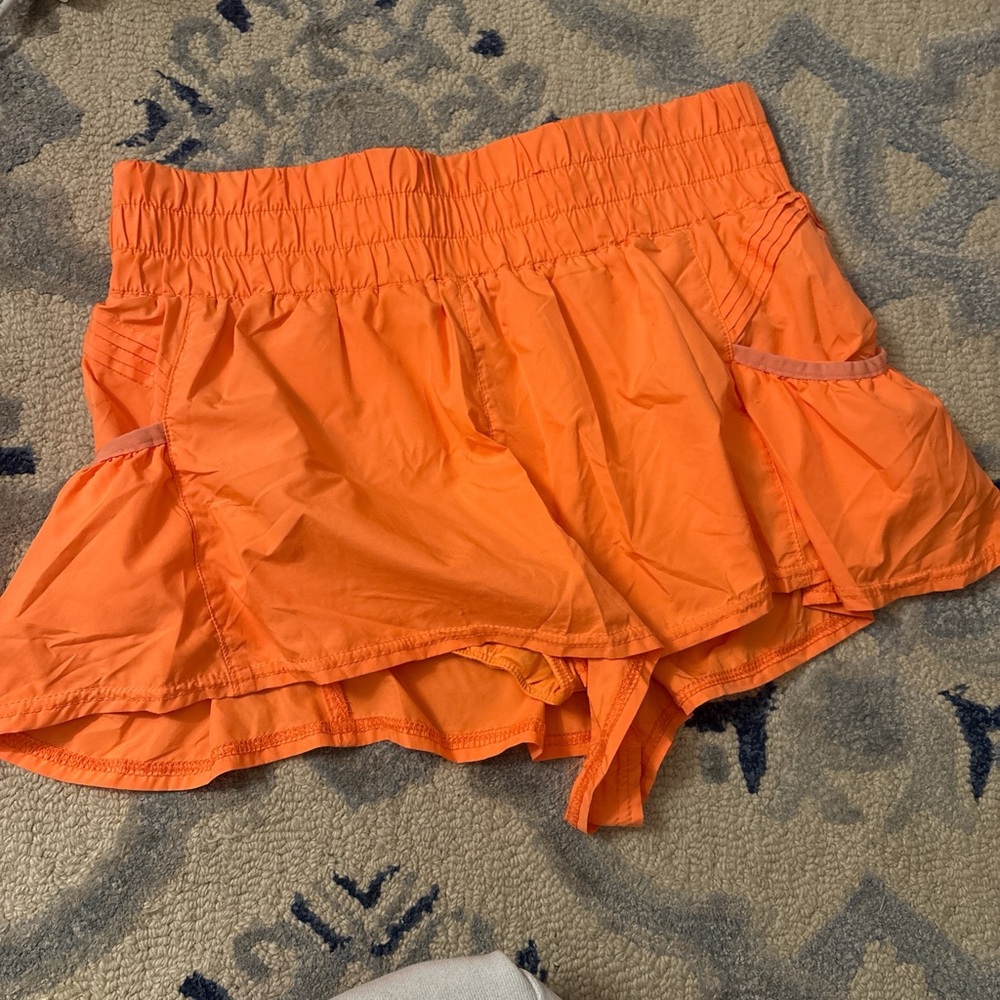 FP Movement by Free People Vibrant Orange Athletic Shorts